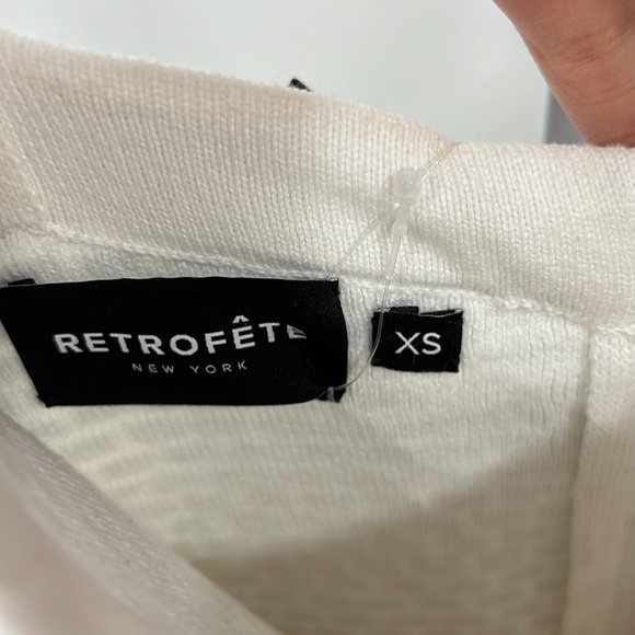 retrofete Avanya Knit Dress in White - Picture 5 of 13